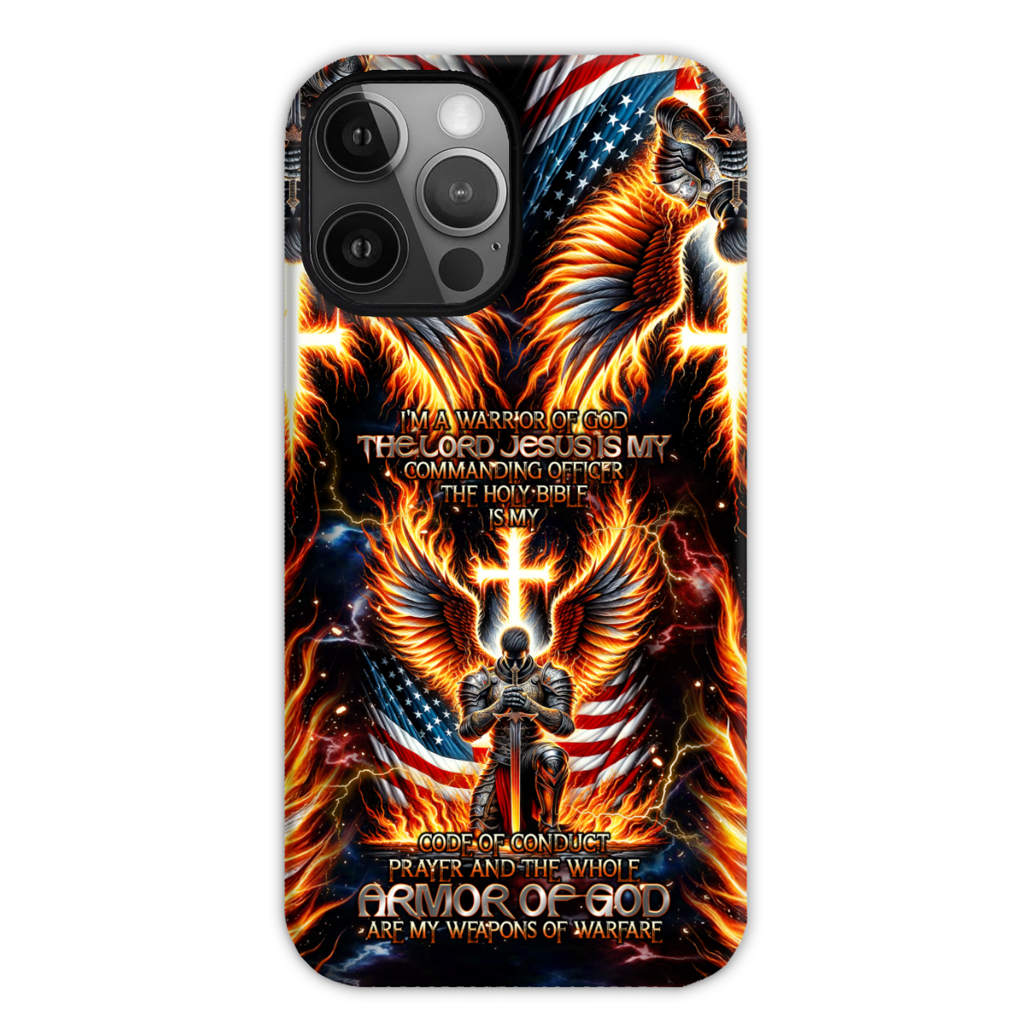 I'm A Warrior Of God Phone Case - Tlnt3005241