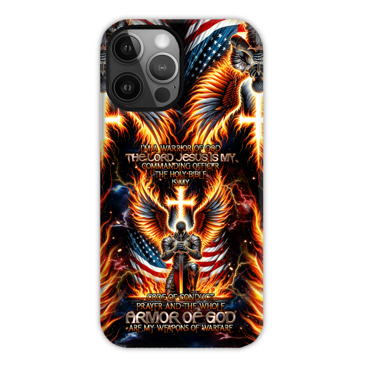 I'm A Warrior Of God Phone Case - Tlnt3005241