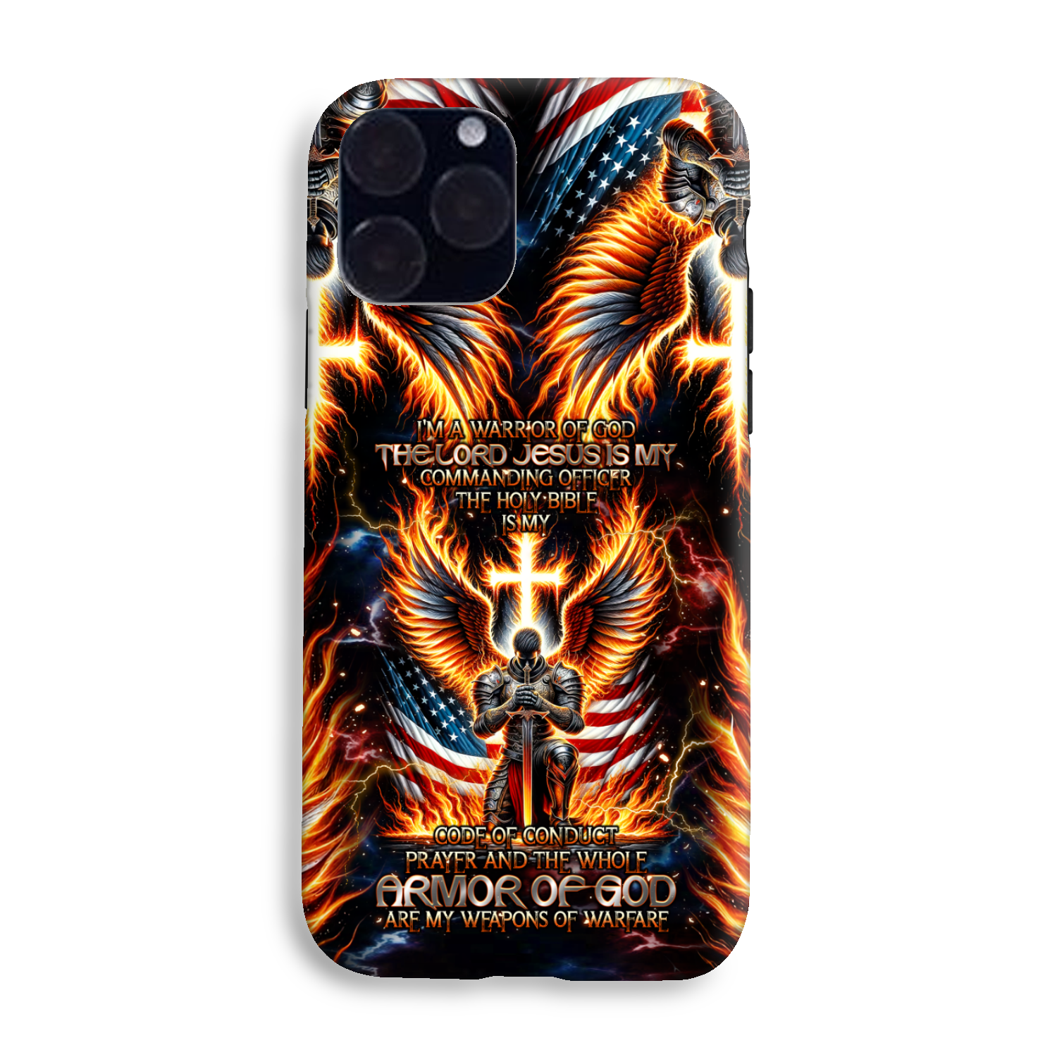 I'm A Warrior Of God Phone Case - Tlnt3005241