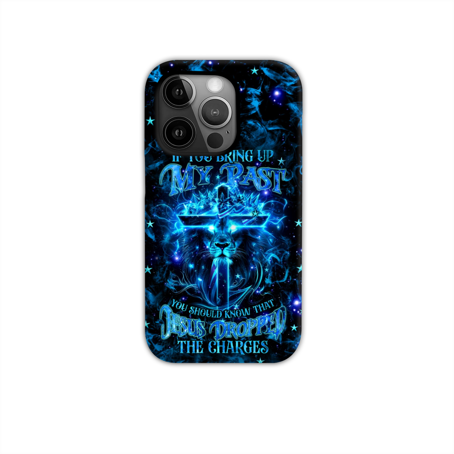 Jesus Dropped The Charges Lion Phone Case - Tlnz2006242