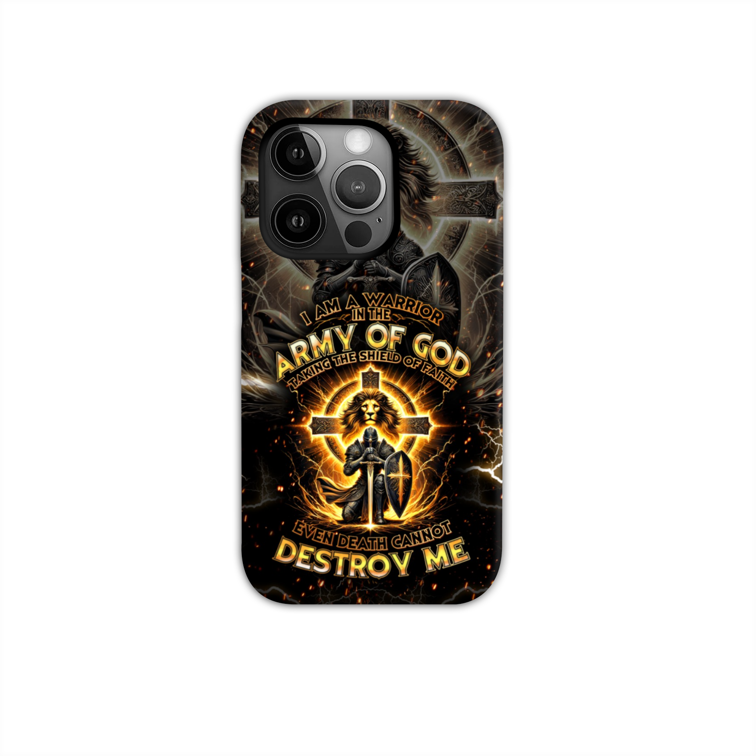 I Am A Warrior In The Army Of God Phone Case - Tytd2610243