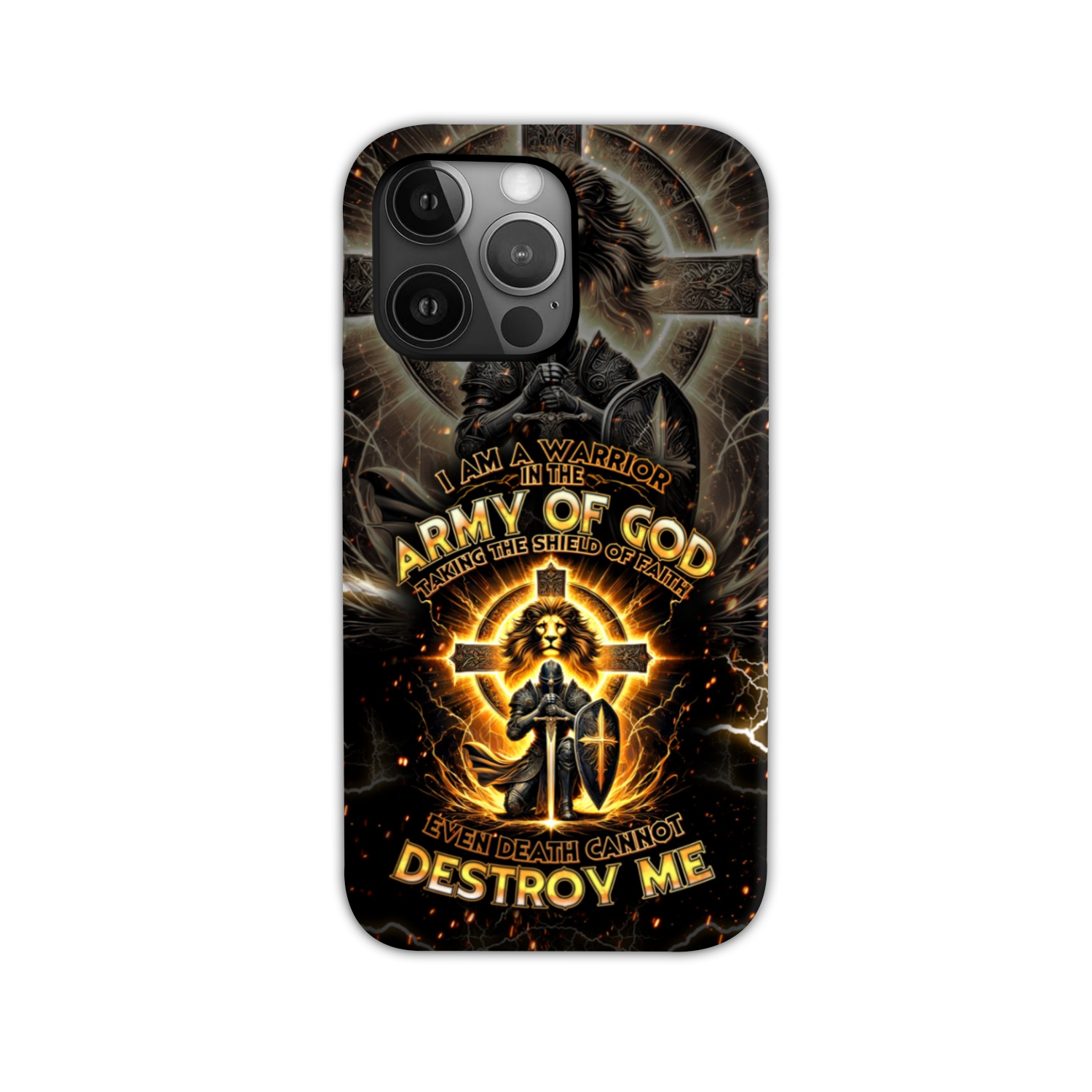 I Am A Warrior In The Army Of God Phone Case - Tytd2610243