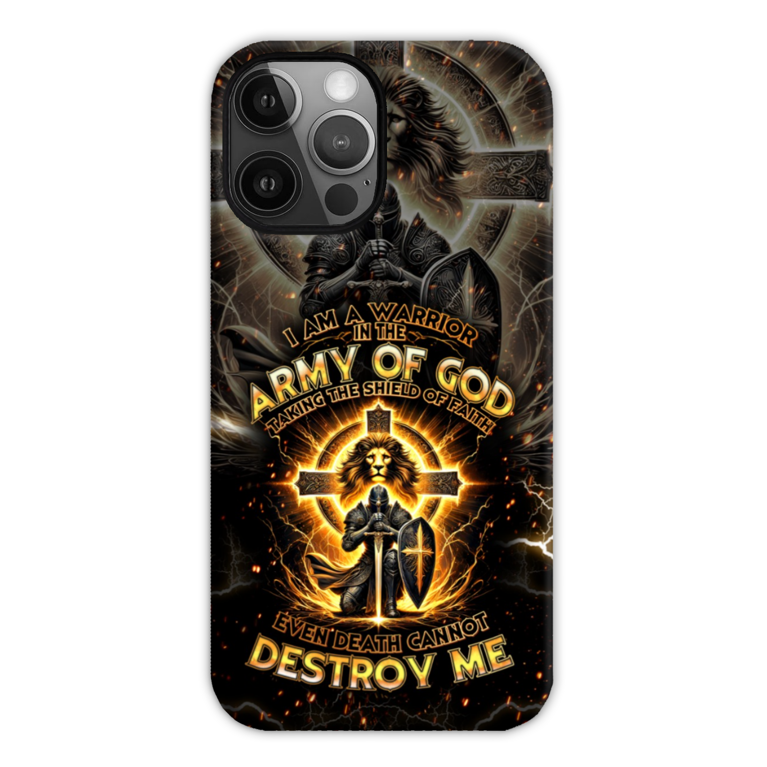 I Am A Warrior In The Army Of God Phone Case - Tytd2610243