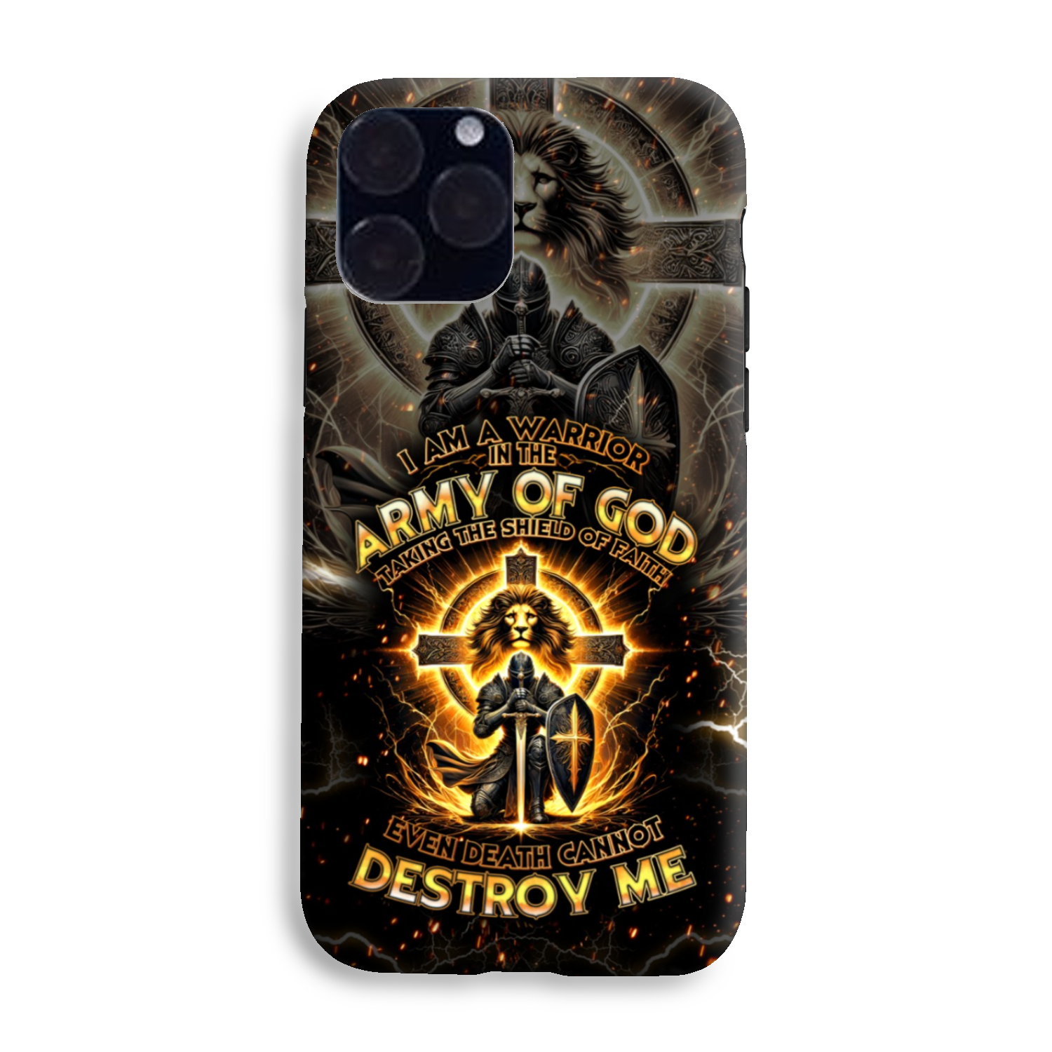 I Am A Warrior In The Army Of God Phone Case - Tytd2610243