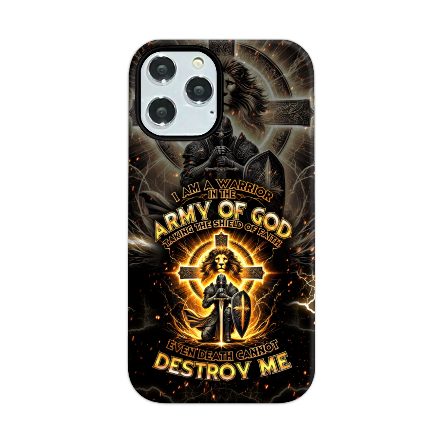 I Am A Warrior In The Army Of God Phone Case - Tytd2610243