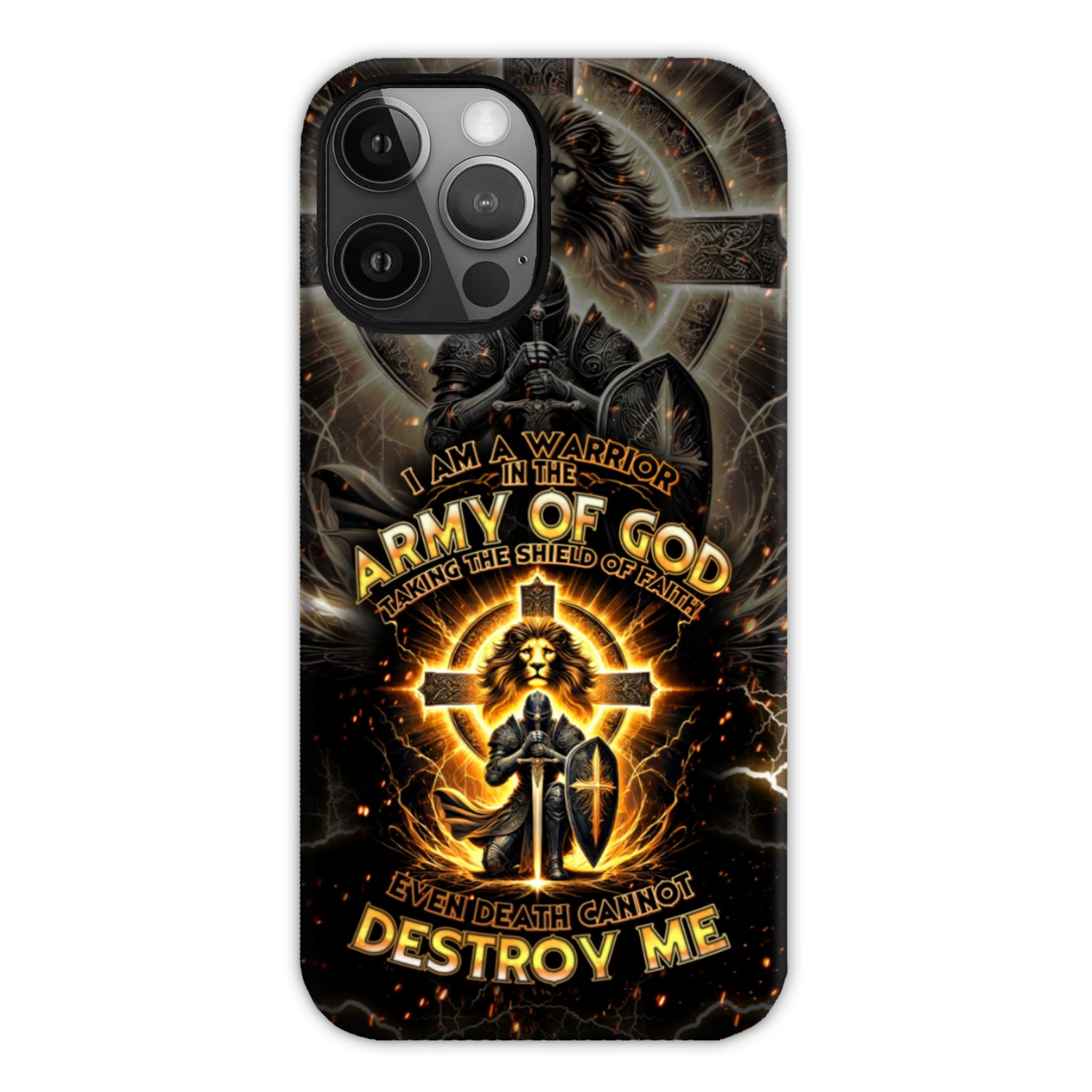 I Am A Warrior In The Army Of God Phone Case - Tytd2610243