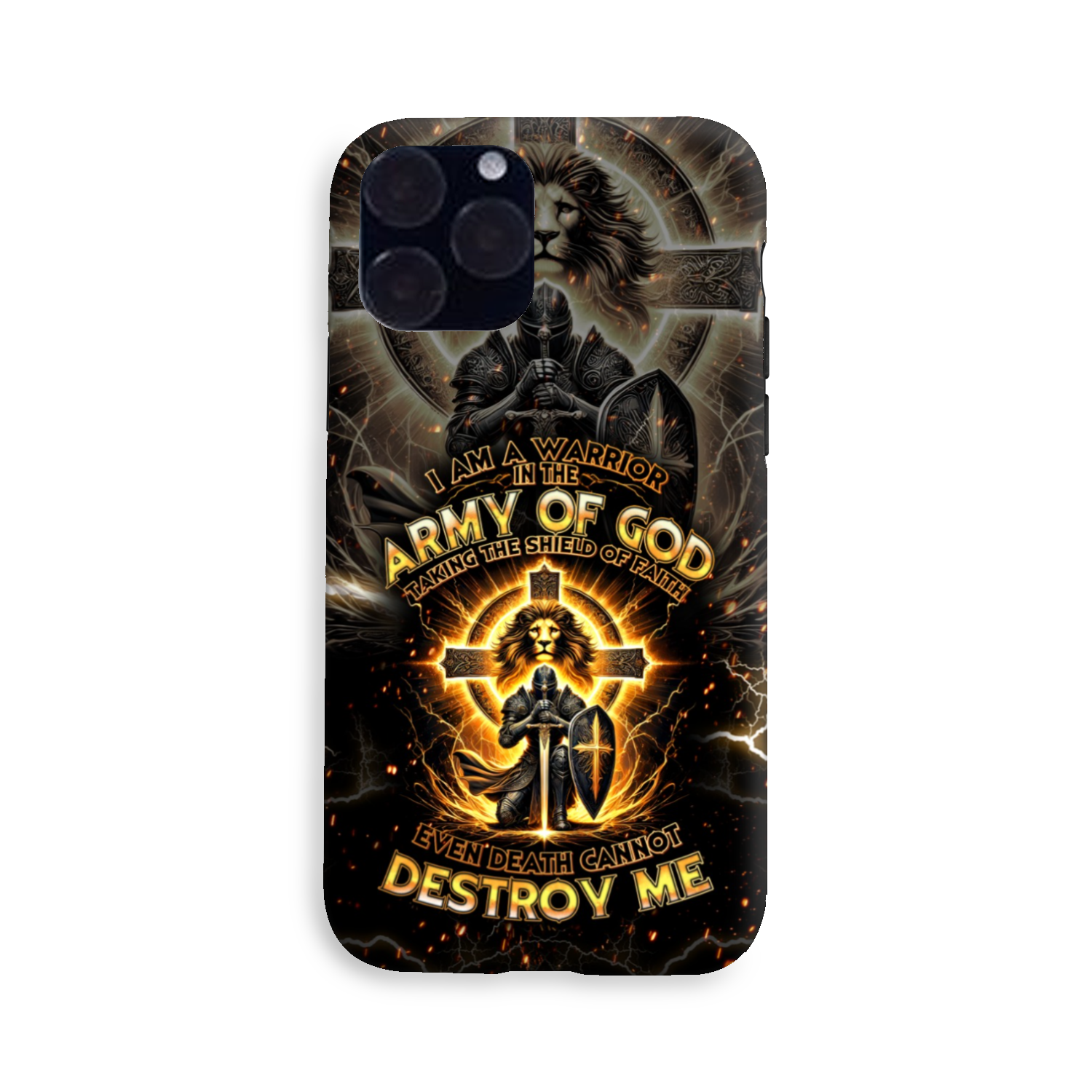 I Am A Warrior In The Army Of God Phone Case - Tytd2610243