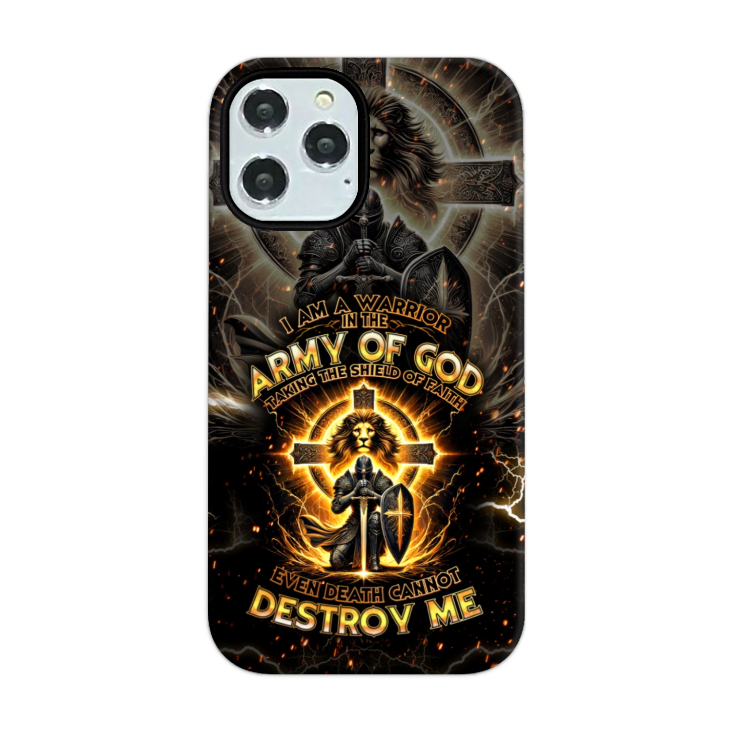 I Am A Warrior In The Army Of God Phone Case - Tytd2610243