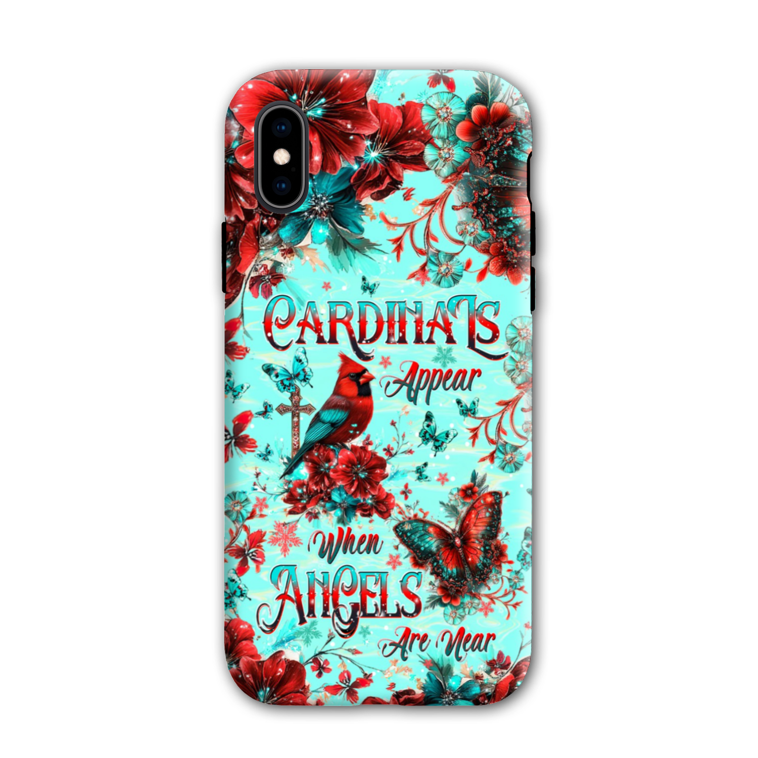 When Cardinals Appear Angels Are Near Phone Case  - Tltw1212241