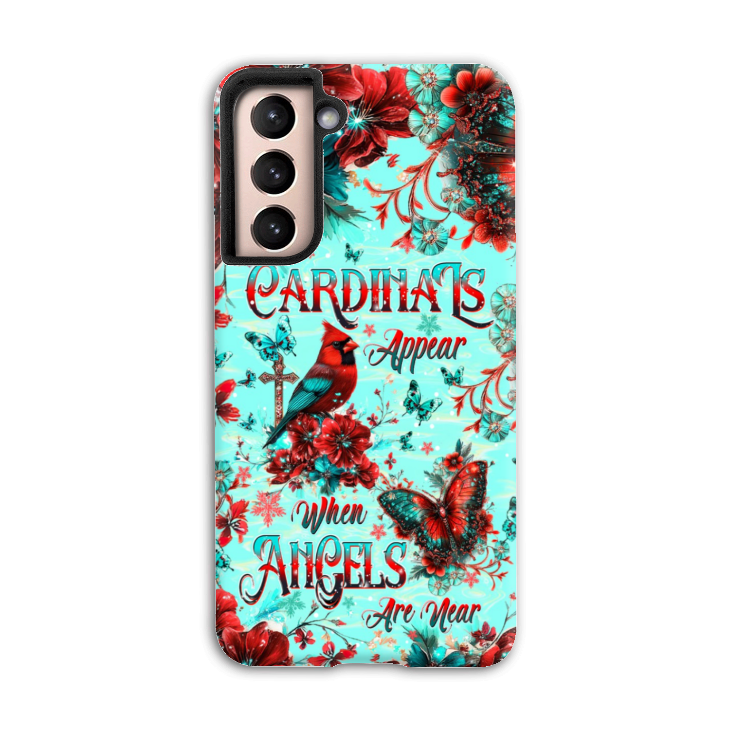 When Cardinals Appear Angels Are Near Phone Case  - Tltw1212241