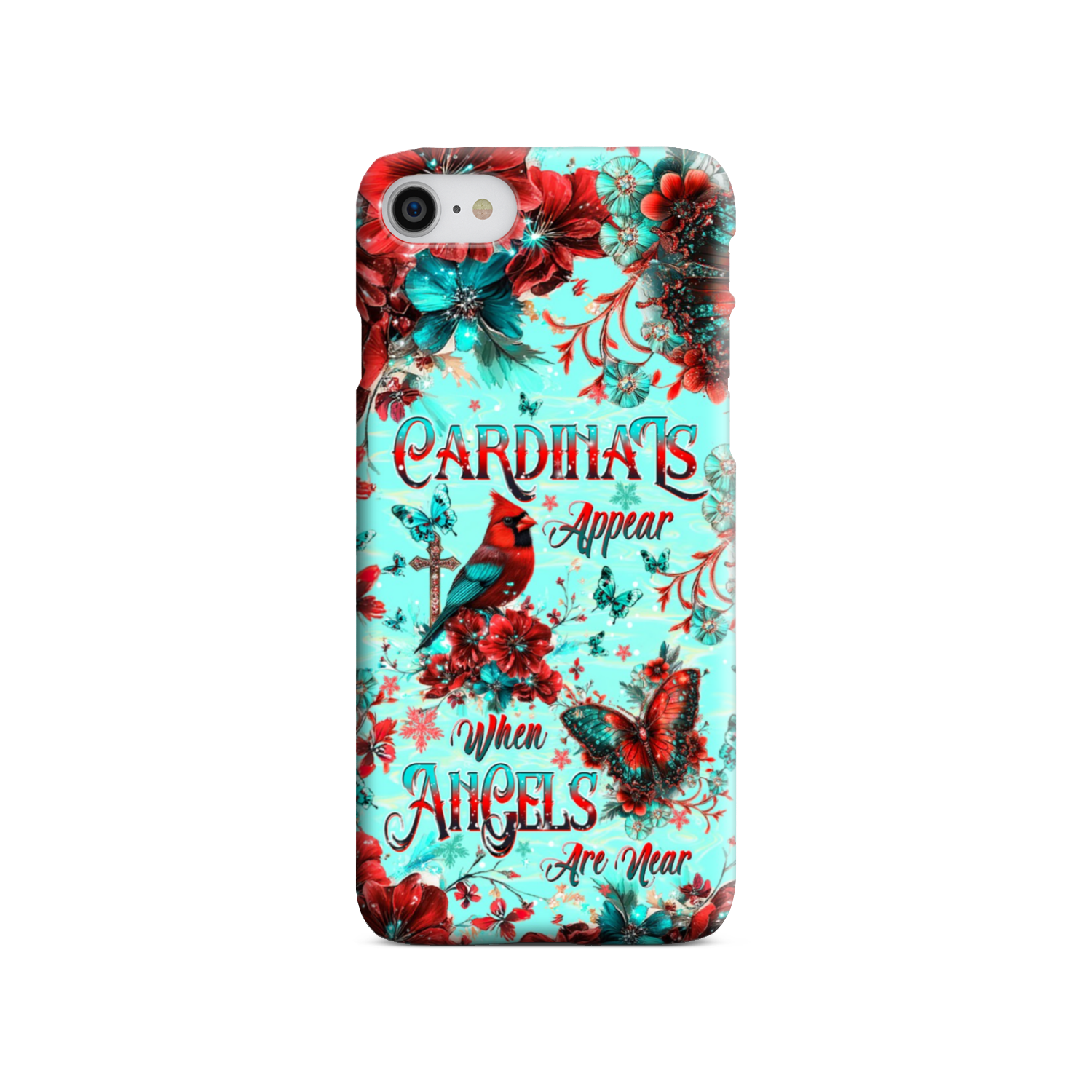 When Cardinals Appear Angels Are Near Phone Case  - Tltw1212241