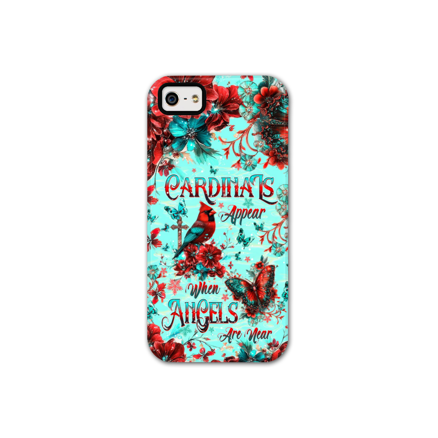 When Cardinals Appear Angels Are Near Phone Case  - Tltw1212241