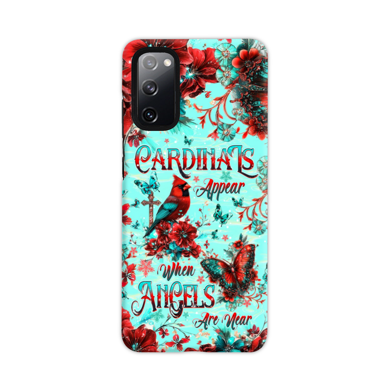 When Cardinals Appear Angels Are Near Phone Case  - Tltw1212241