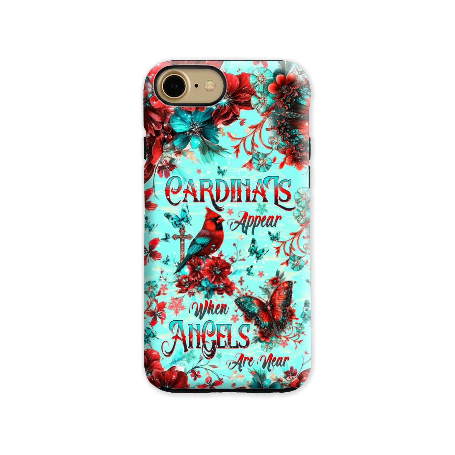 When Cardinals Appear Angels Are Near Phone Case  - Tltw1212241