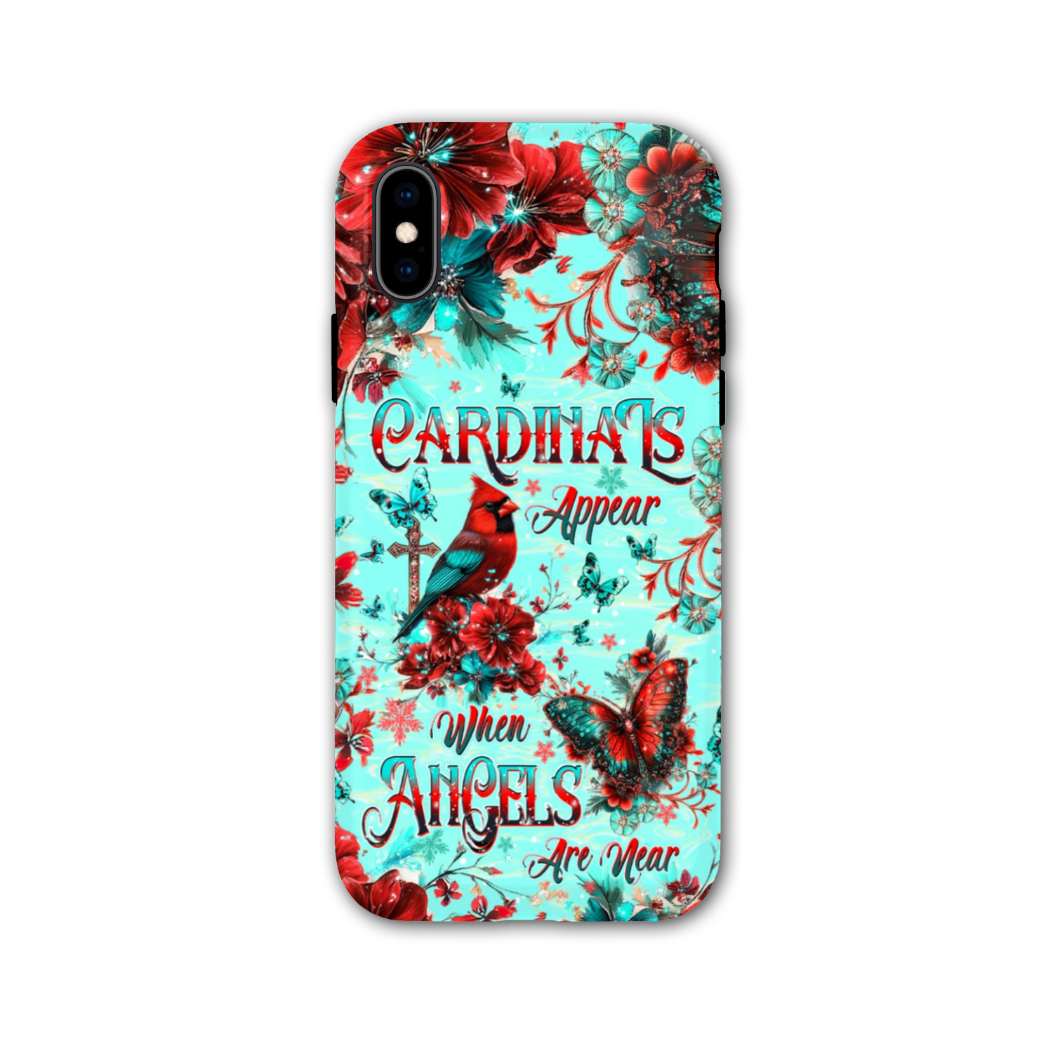 When Cardinals Appear Angels Are Near Phone Case  - Tltw1212241