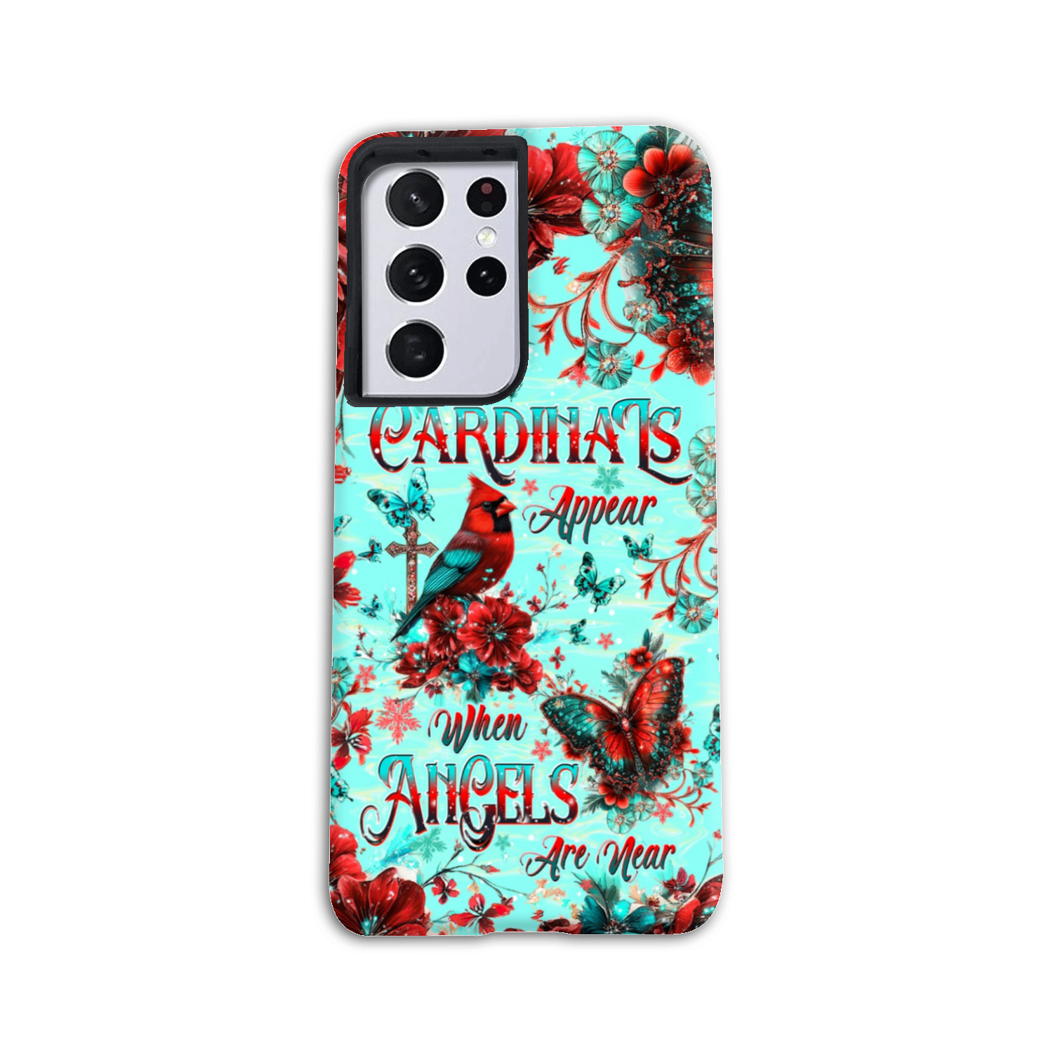 When Cardinals Appear Angels Are Near Phone Case  - Tltw1212241