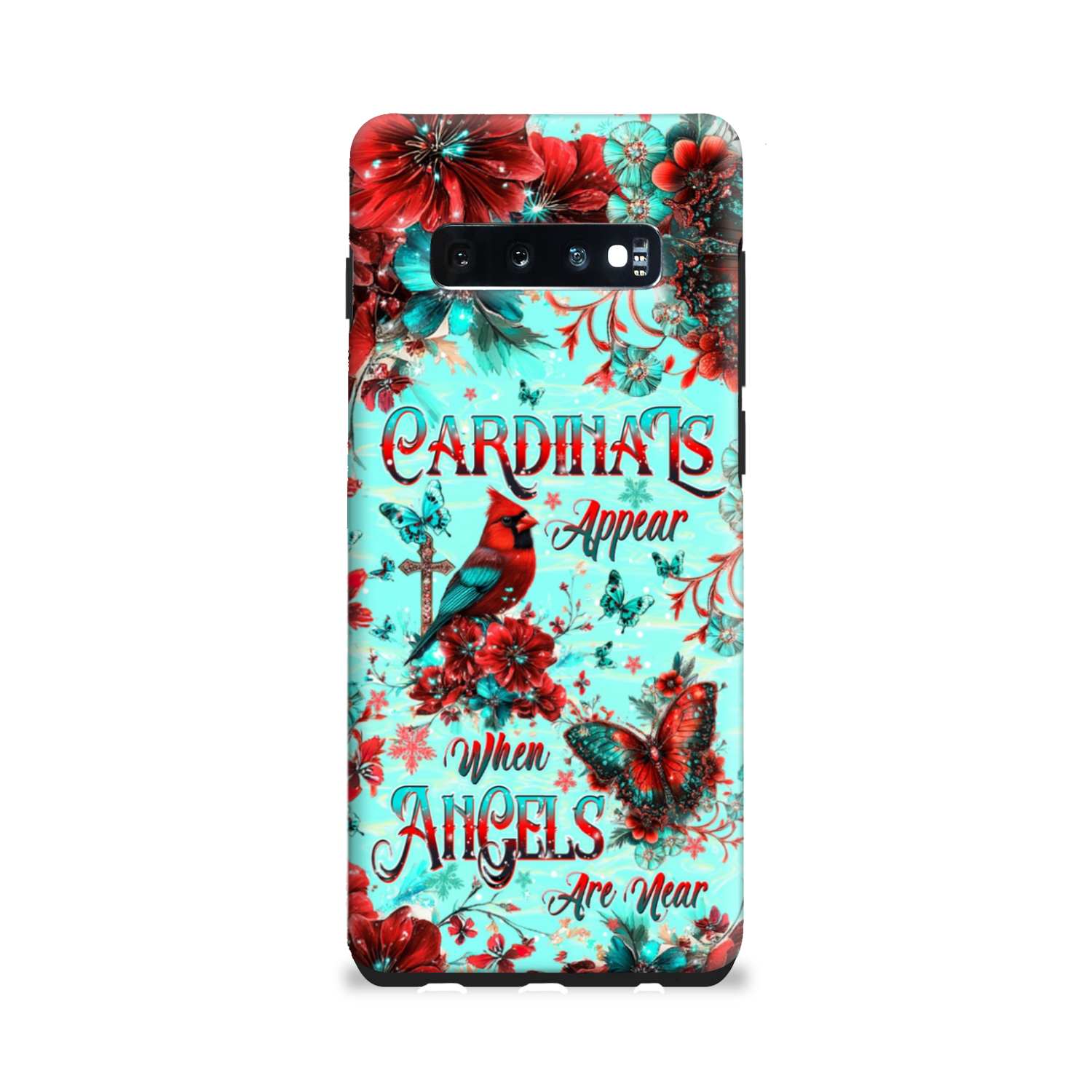 When Cardinals Appear Angels Are Near Phone Case  - Tltw1212241