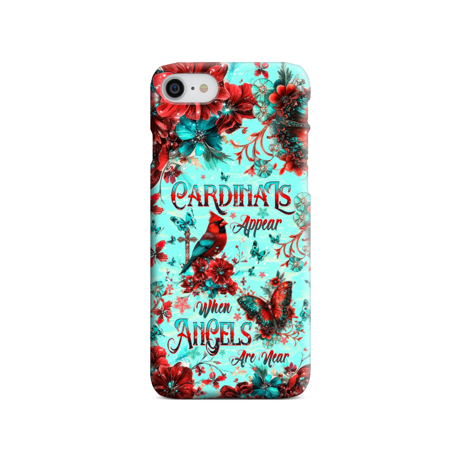 When Cardinals Appear Angels Are Near Phone Case  - Tltw1212241