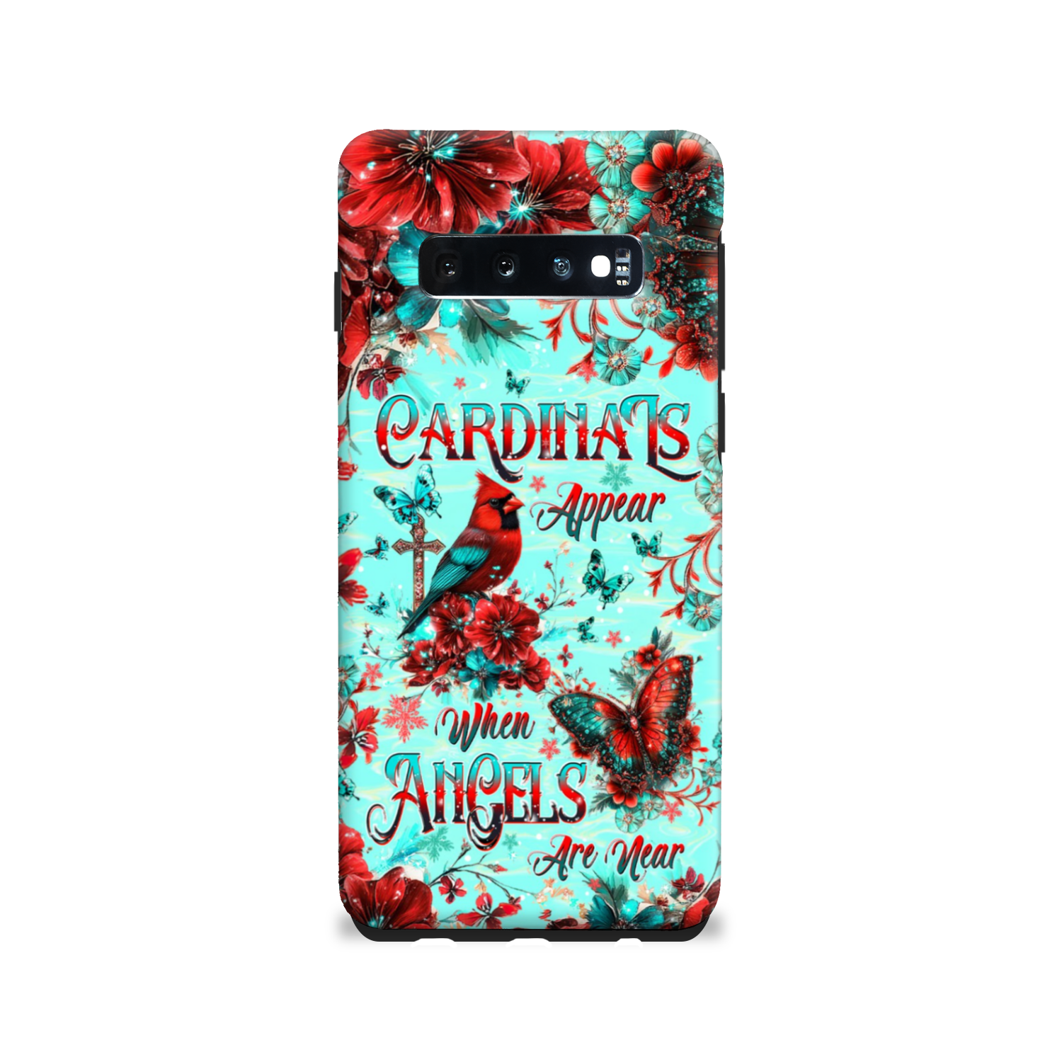 When Cardinals Appear Angels Are Near Phone Case  - Tltw1212241