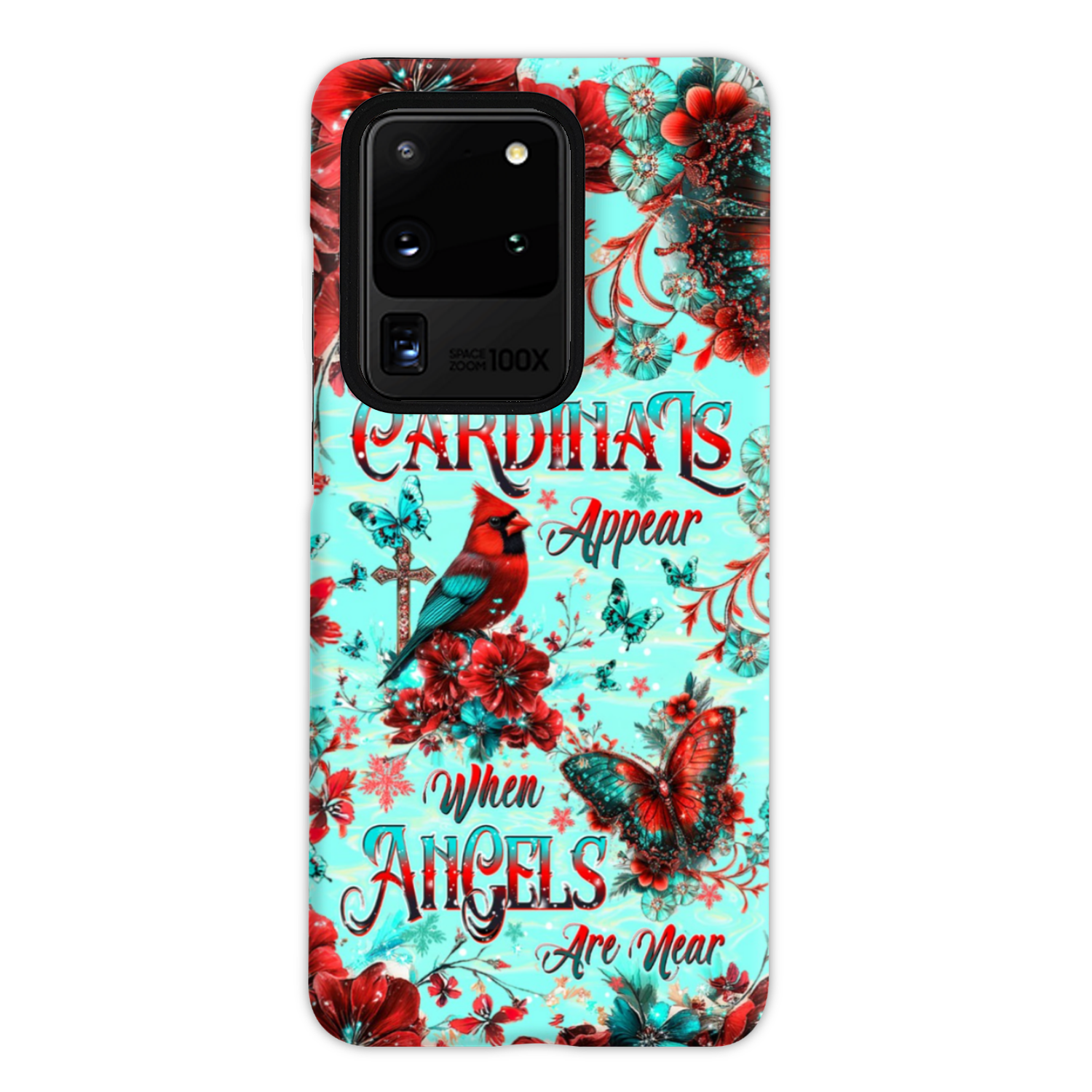 When Cardinals Appear Angels Are Near Phone Case  - Tltw1212241