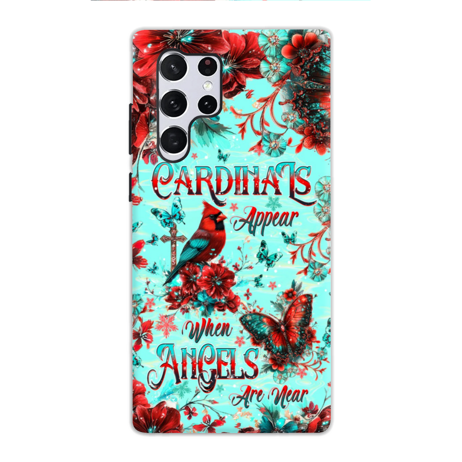 When Cardinals Appear Angels Are Near Phone Case  - Tltw1212241