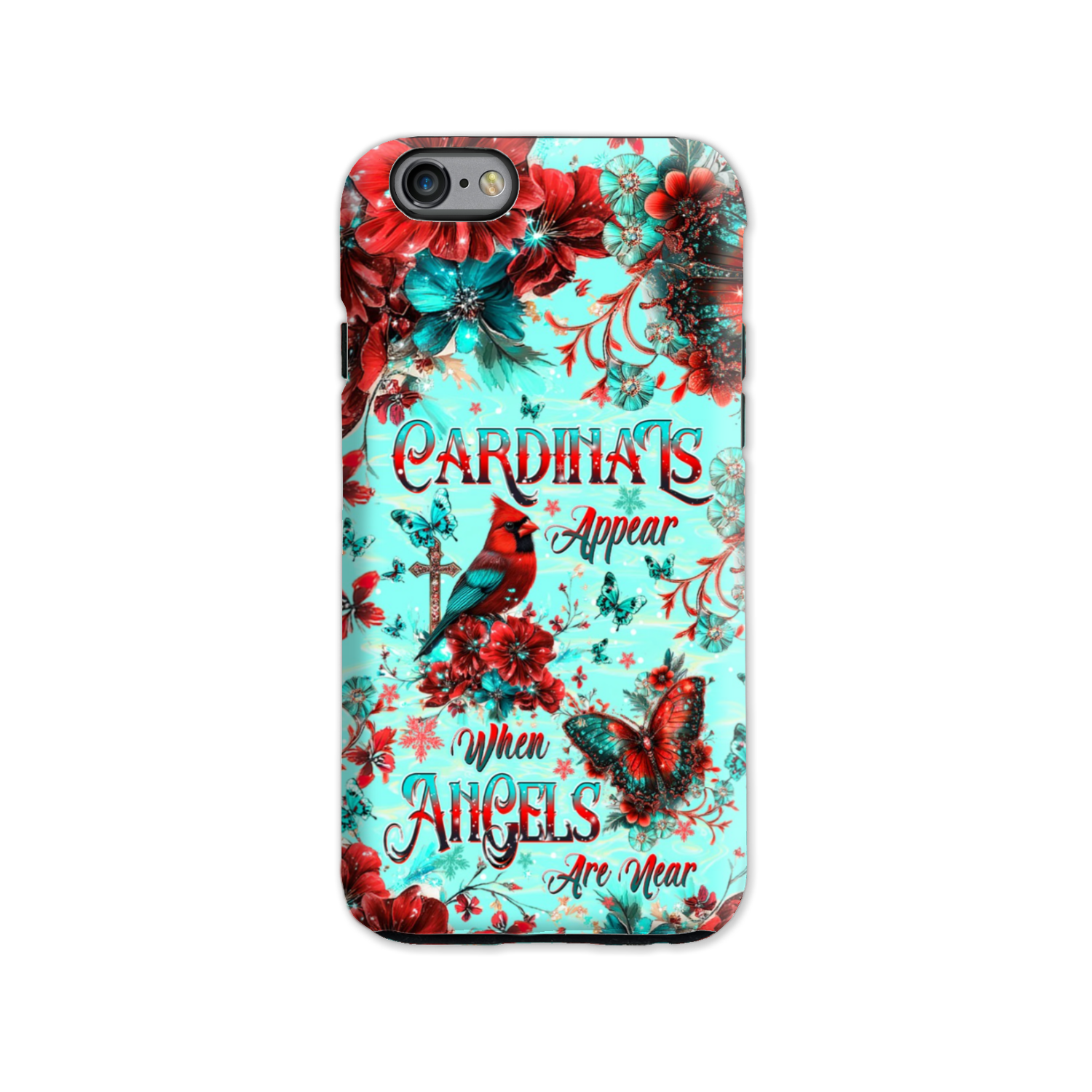 When Cardinals Appear Angels Are Near Phone Case  - Tltw1212241