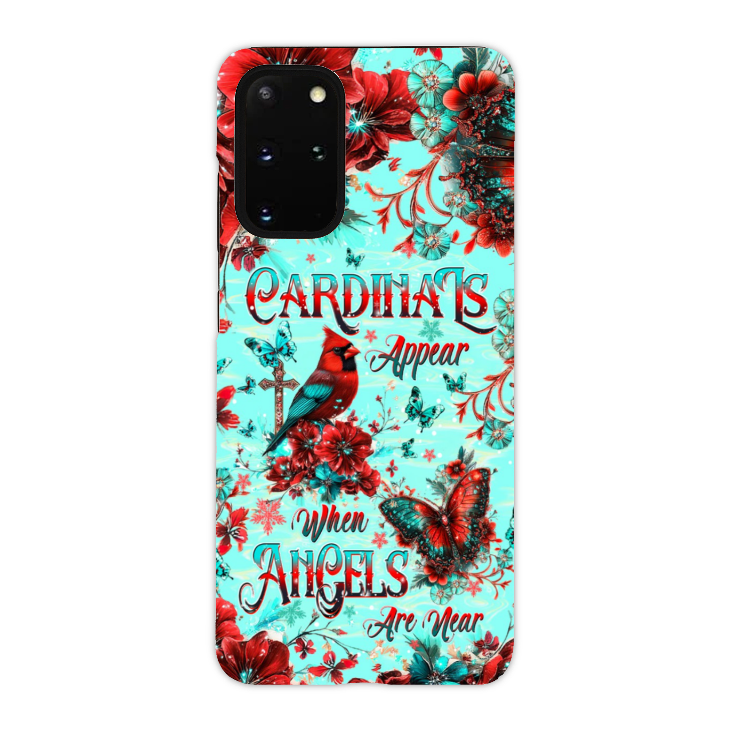 When Cardinals Appear Angels Are Near Phone Case  - Tltw1212241