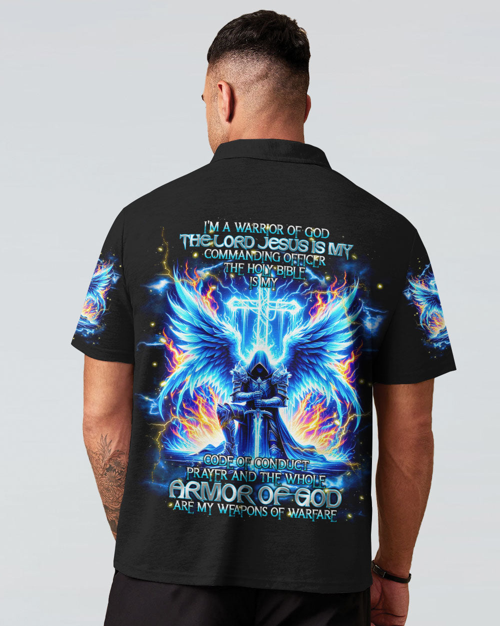 I'm A Warrior Of God Men's All Over Print Shirt - Tlnt0306242