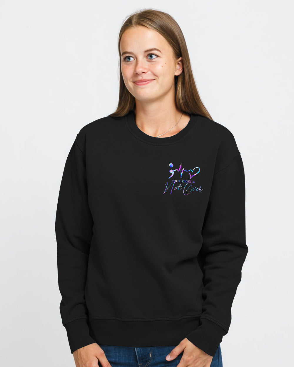 Stay Flag Women's Suicide Prevention Awareness Sweatshirt