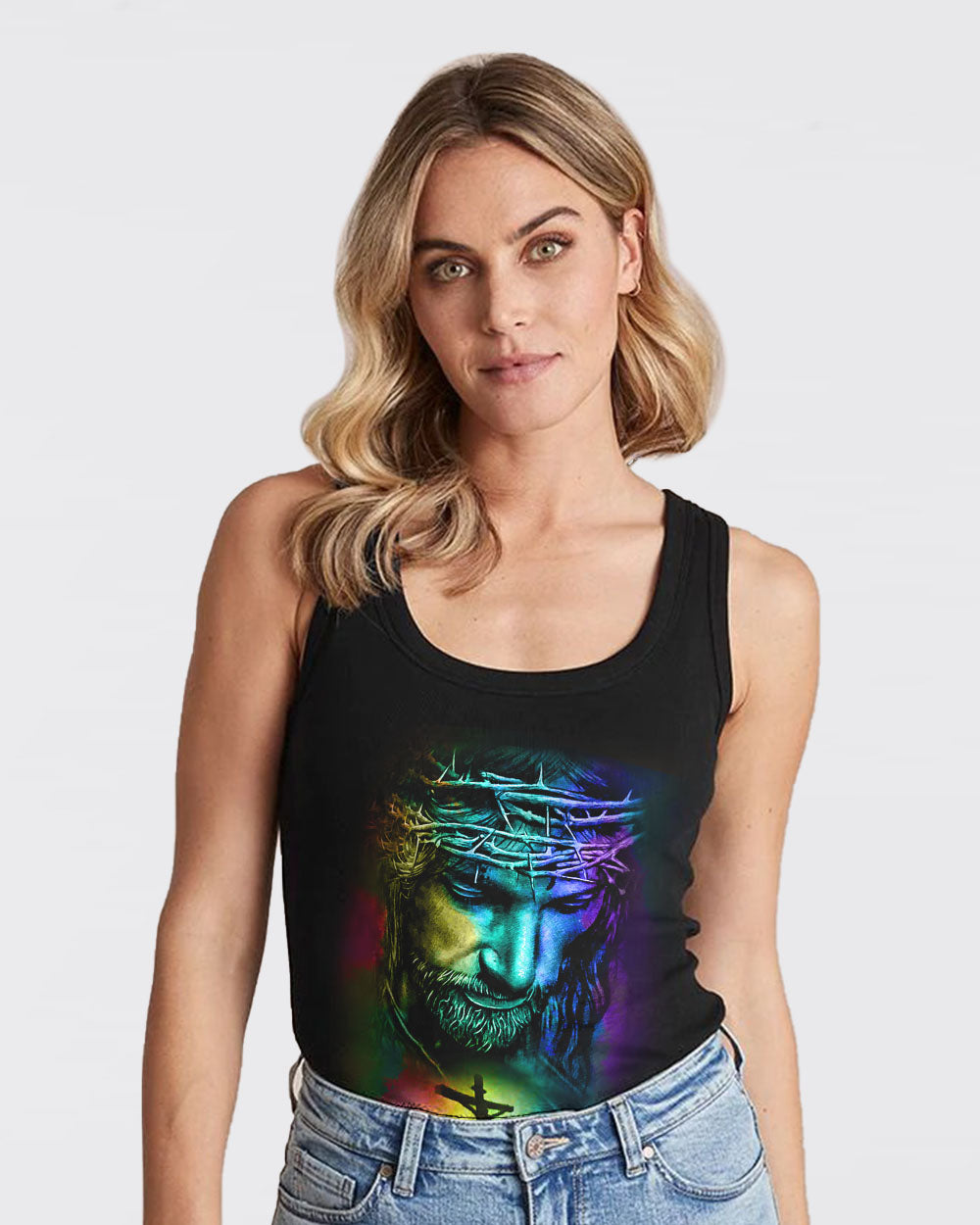 Jesus Is My Everything Women's Christian Tanks