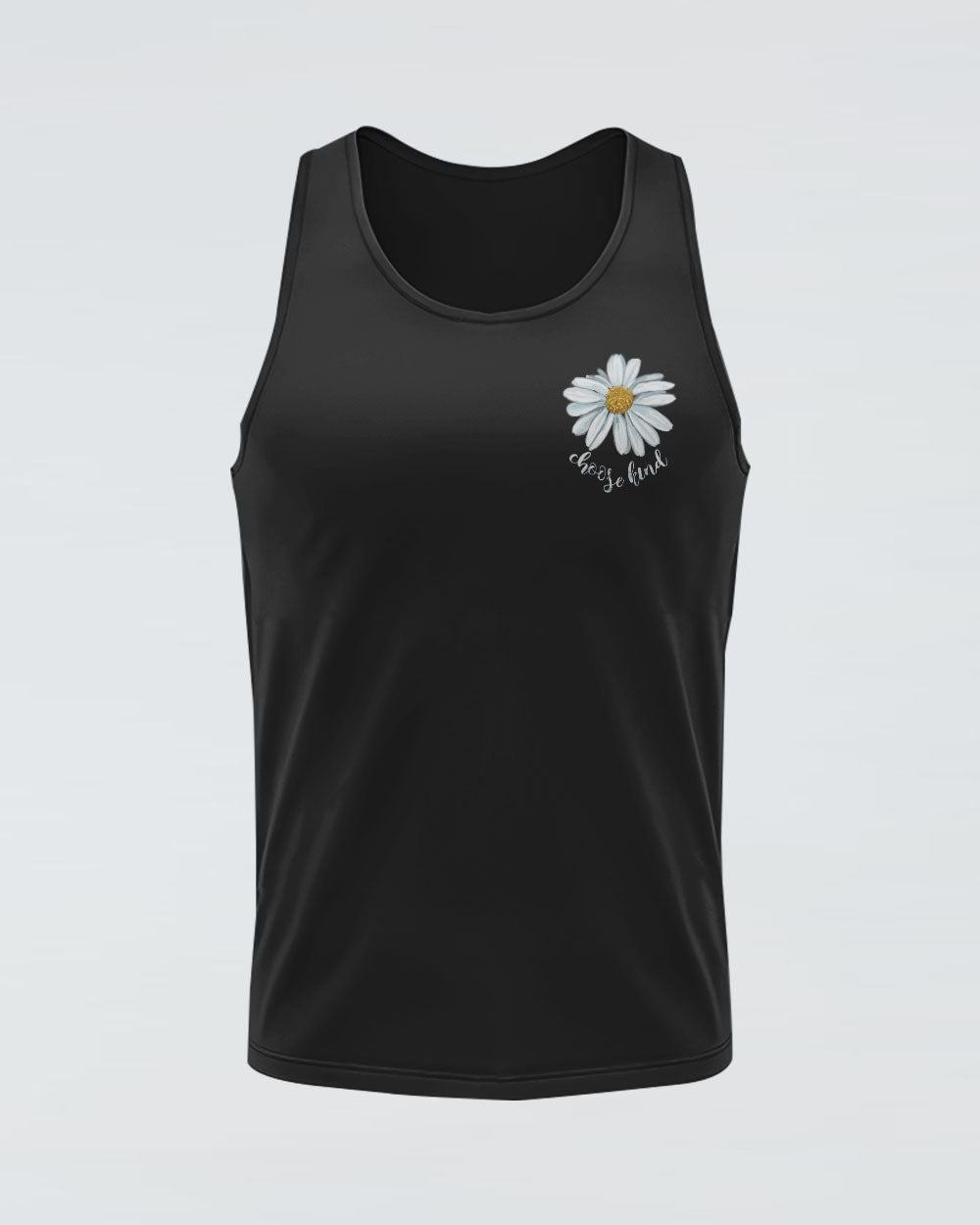 Cross Daisy Choose Kind Flag Women's Christian Tanks