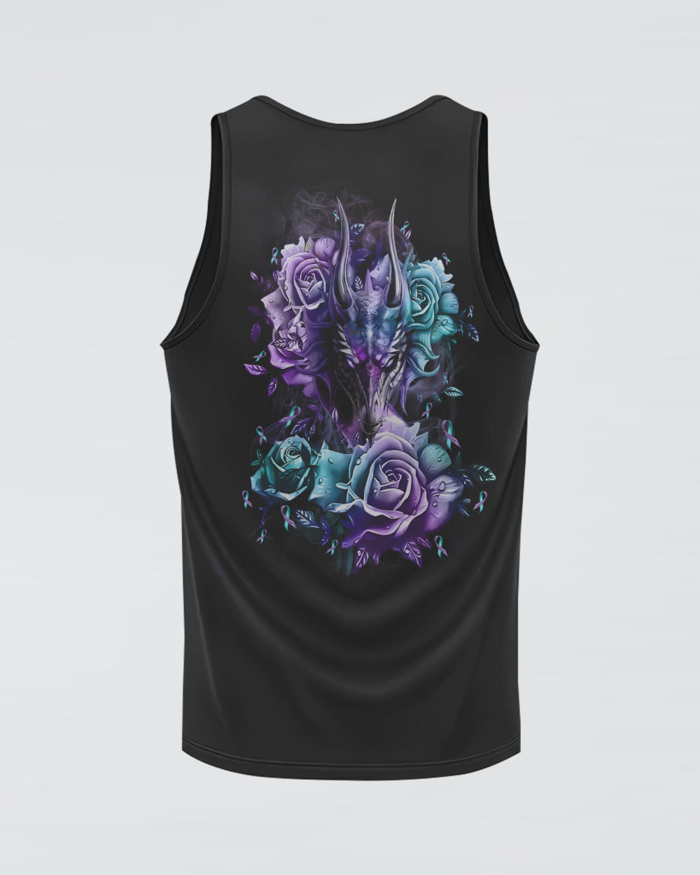 Dragon Flower Women's Suicide Prevention Awareness Tanks