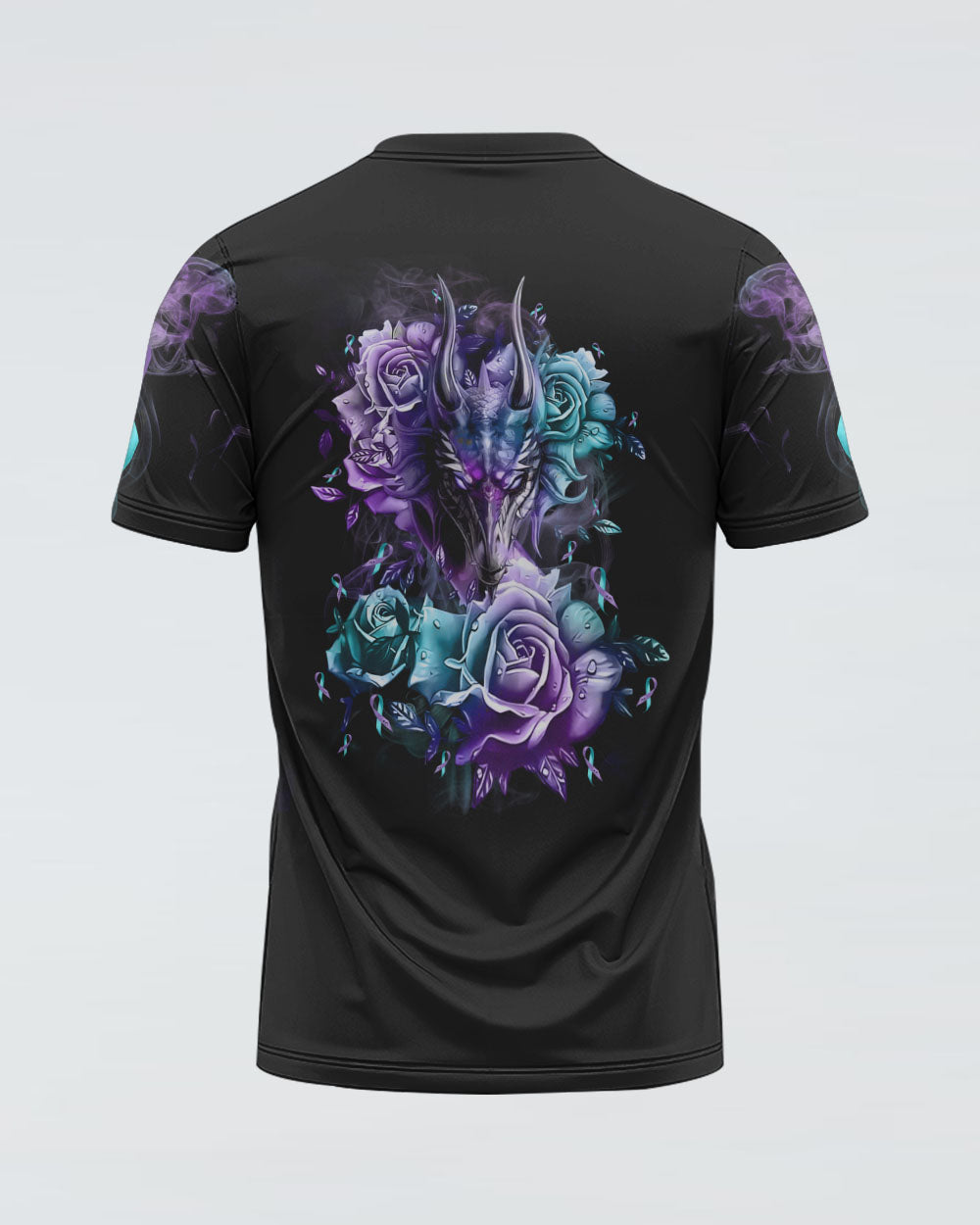 Dragon Flower Women's Suicide Prevention Awareness Tshirt