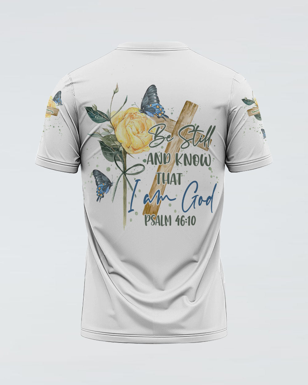 Be Still And Know That I Am God Women's Christian Tshirt